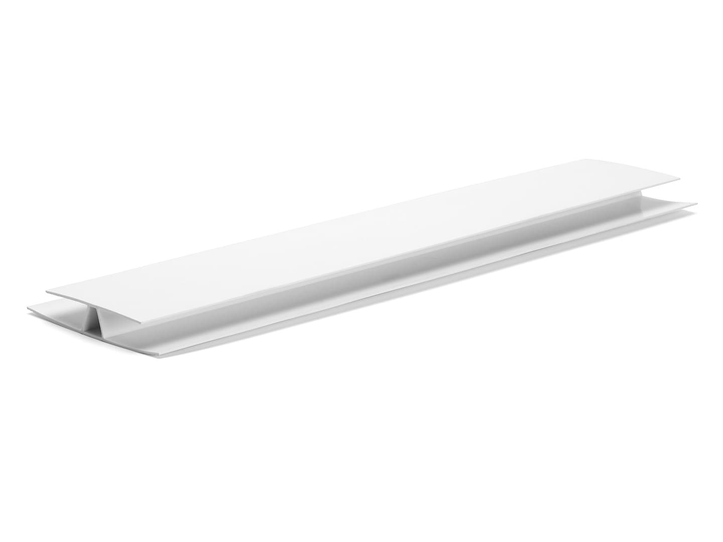 H Profil Kunststoff weiss 10 mm