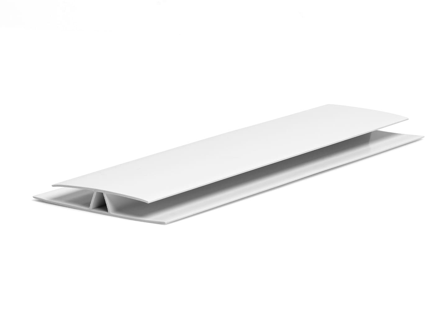 Kunststoff H Profil weiss 10 mm