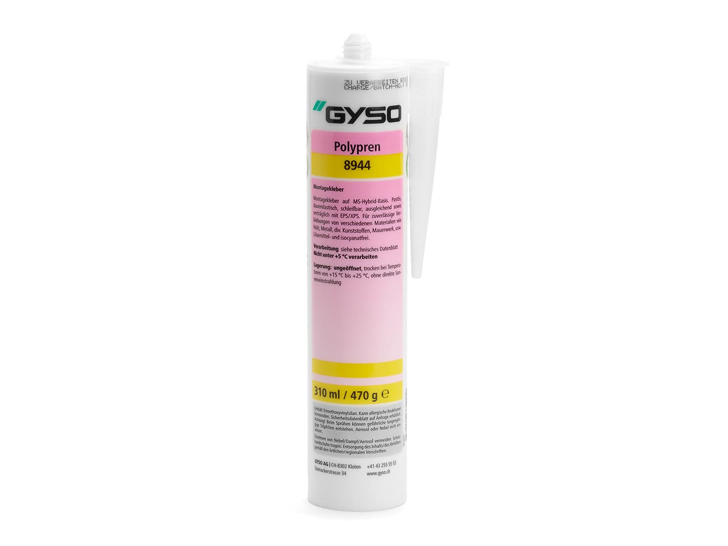 Montagekleber Gyso Polypren 8944