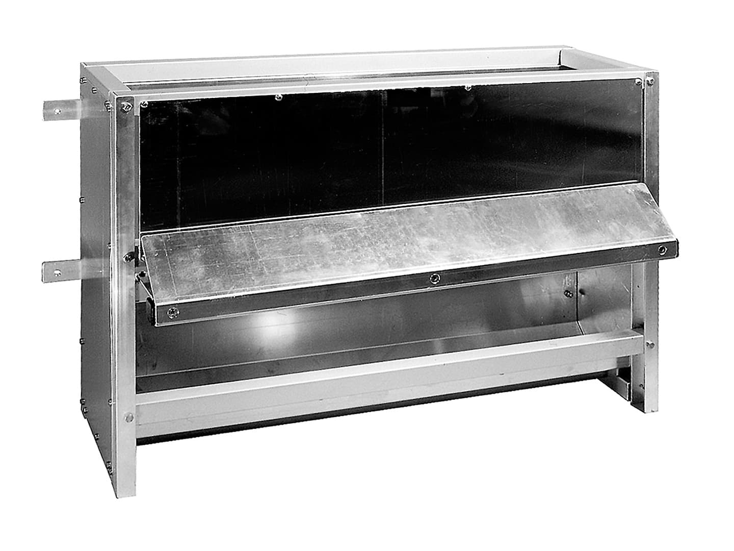 Selektiv Futtertisch Aluminium für Lämmer